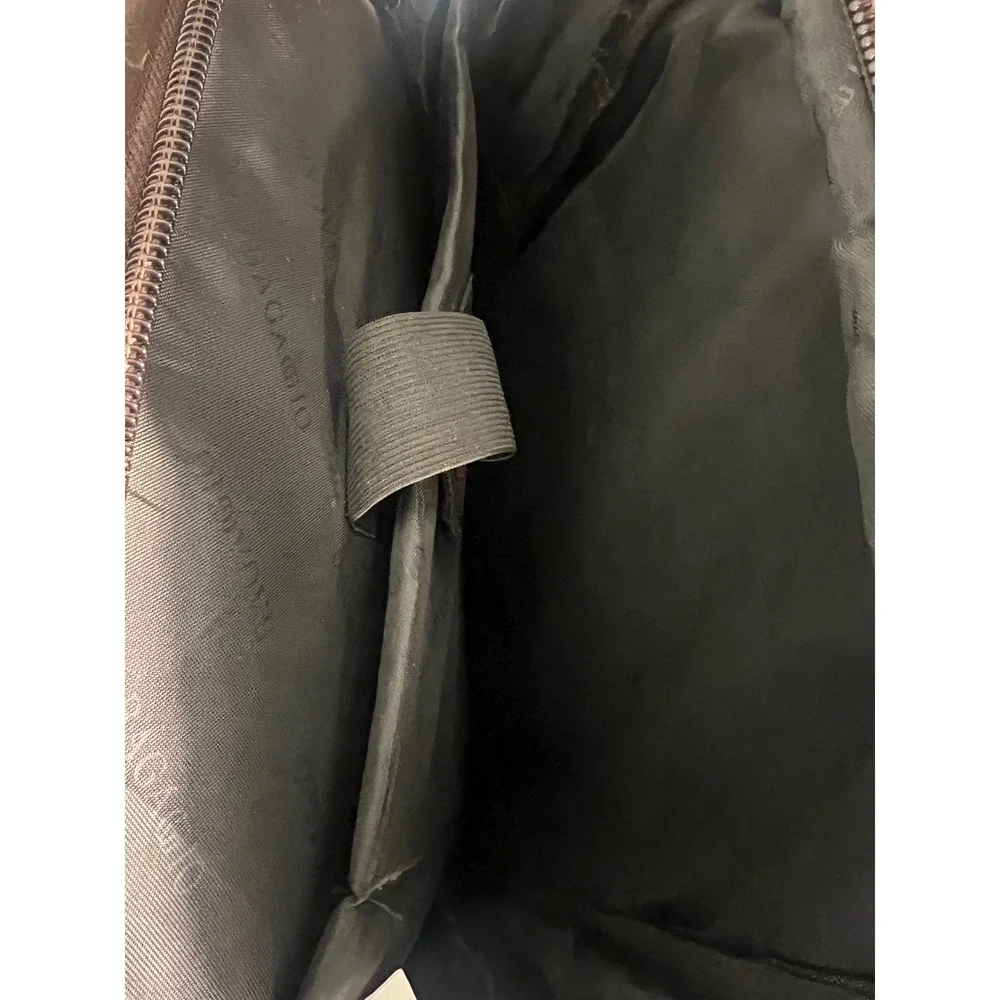 Bagagio Brown Faux Leather Multi Pocket Padded Laptop Travel Backpack Bag